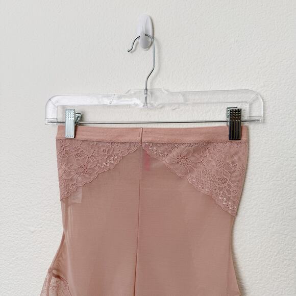 [Spanx] Vintage Rose Nude High Waisted Brief Spotlight On Lace NWT Size Large L - Picture 5 of 9